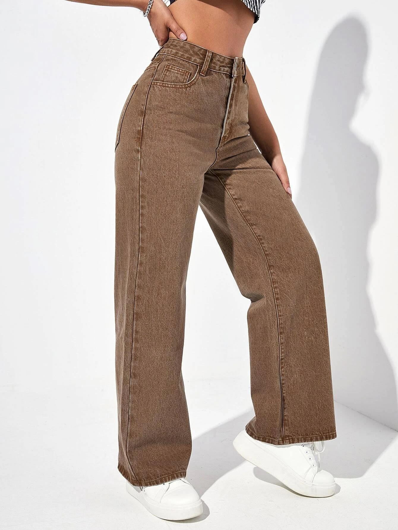 KOTTY Regular Women Brown Jeans 