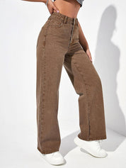KOTTY Regular Women Brown Jeans 