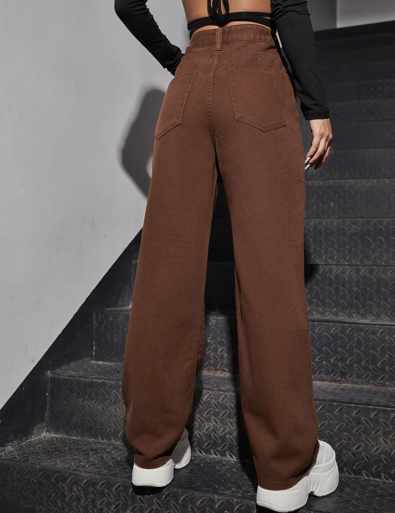 KOTTY Regular Women Brown Jeans 