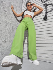 KOTTY Regular Women Green Jeans 