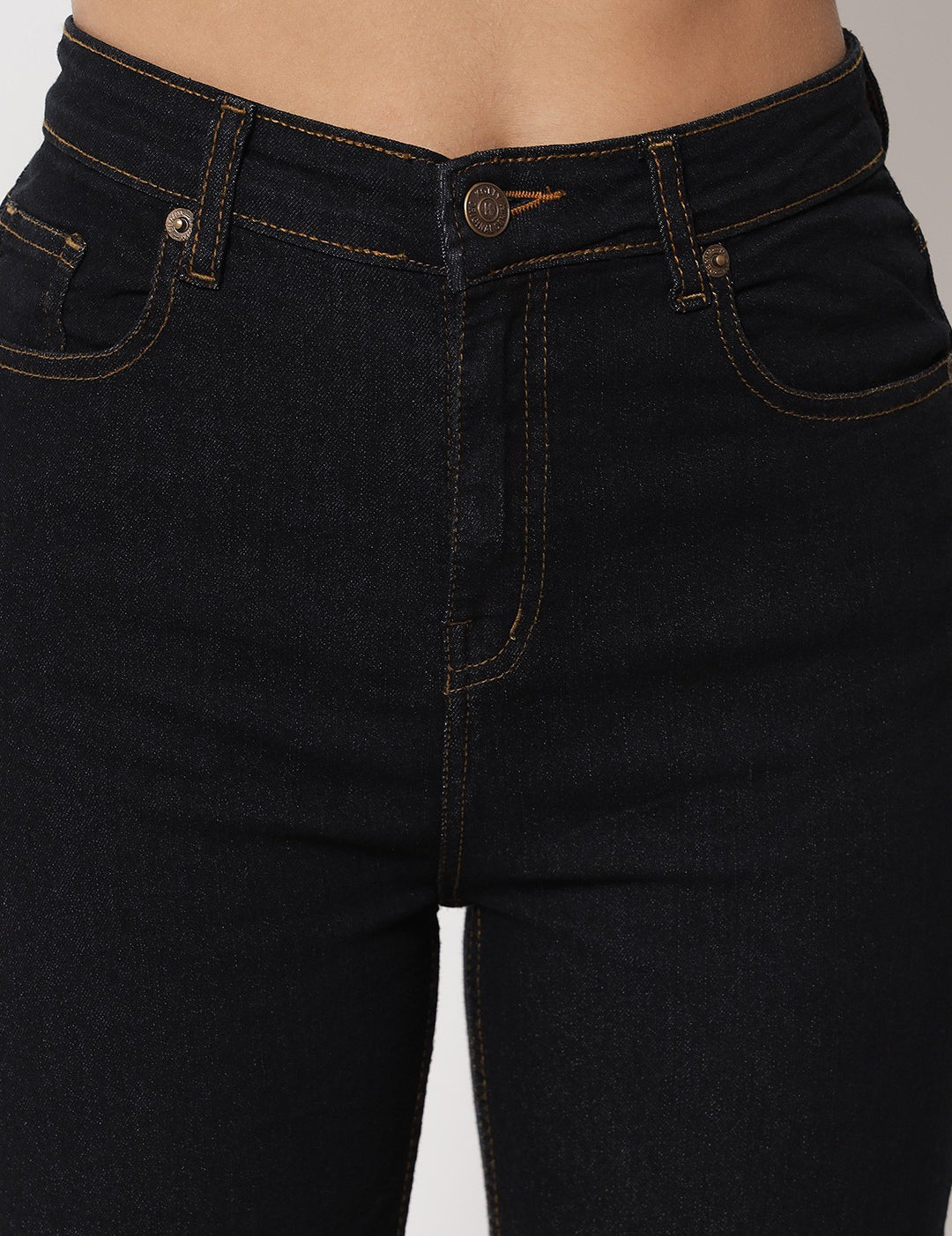 KOTTY Regular Women Black Jeans 