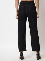 KOTTY Regular Women Black Jeans 