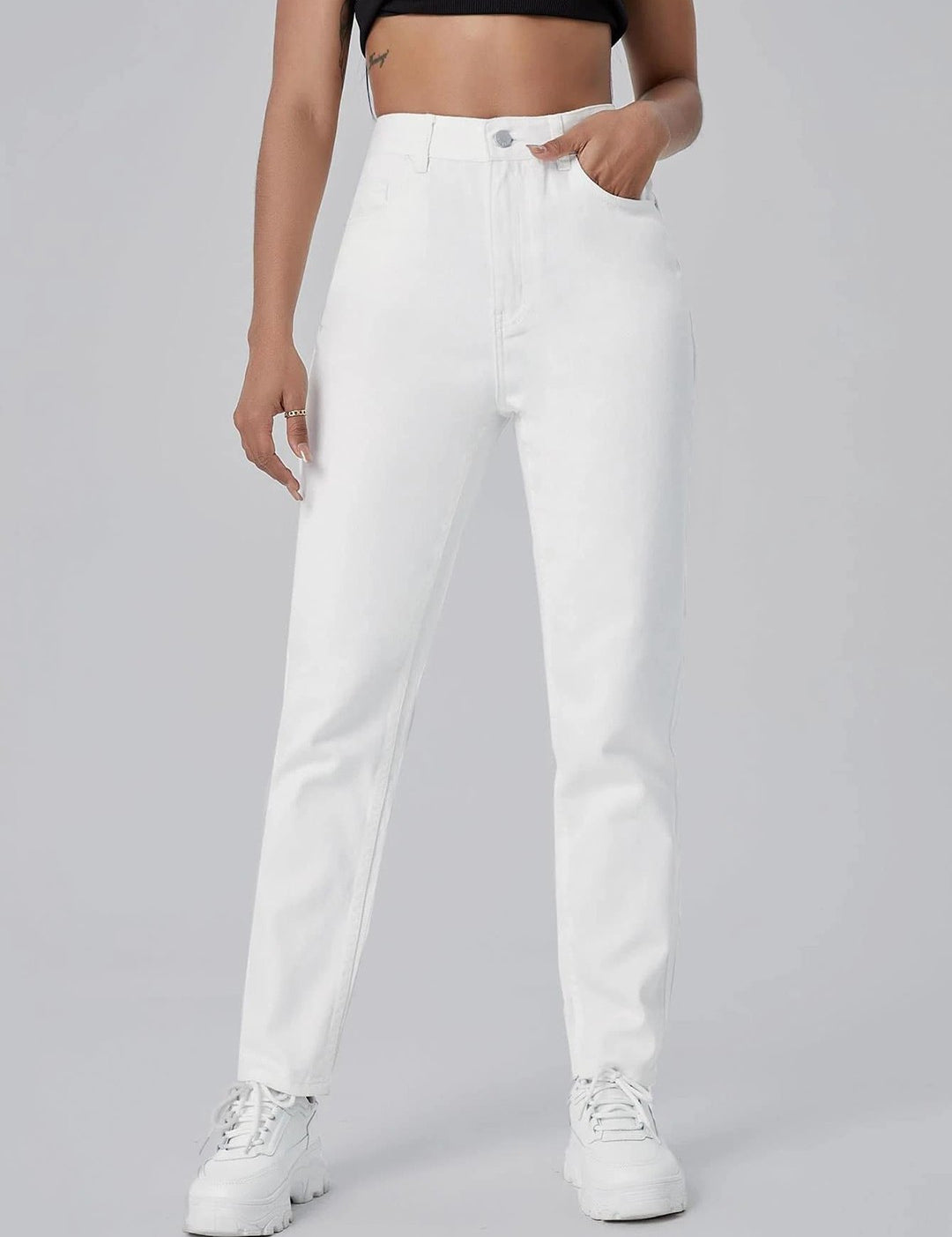 KOTTY Regular Women White Jeans 