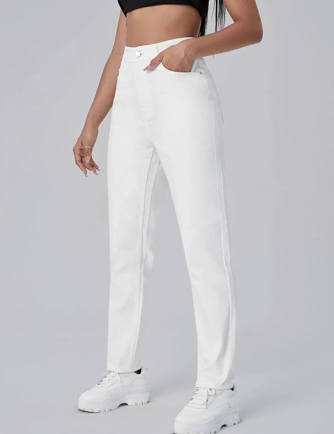 KOTTY Regular Women White Jeans 