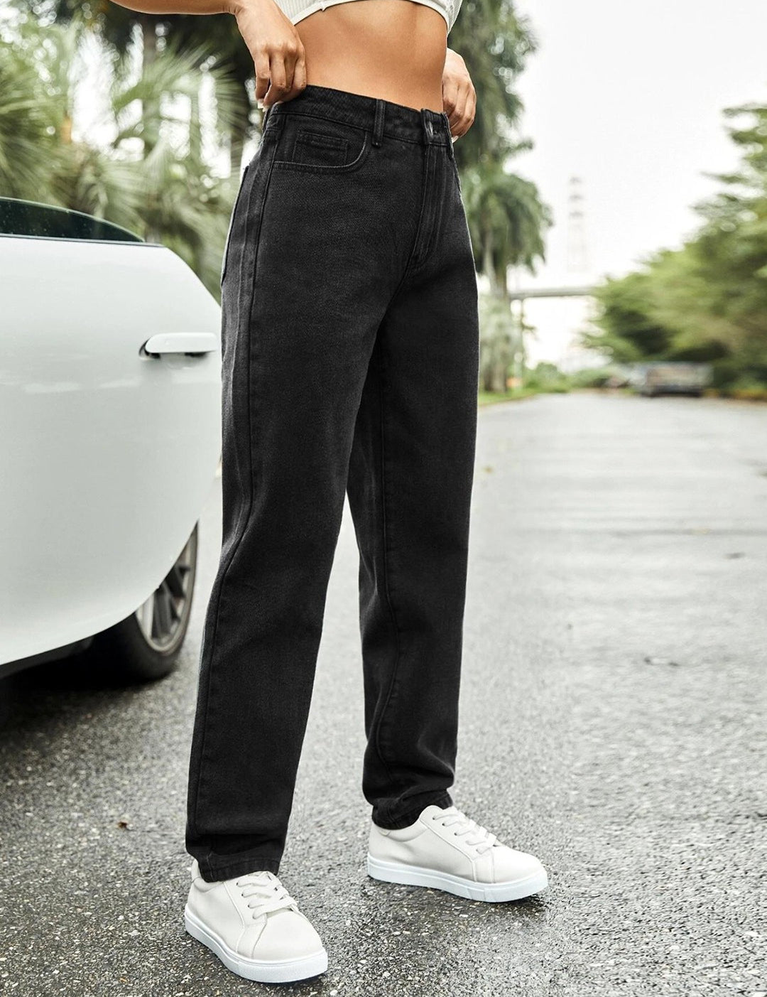 KOTTY Regular Women Black Jeans 
