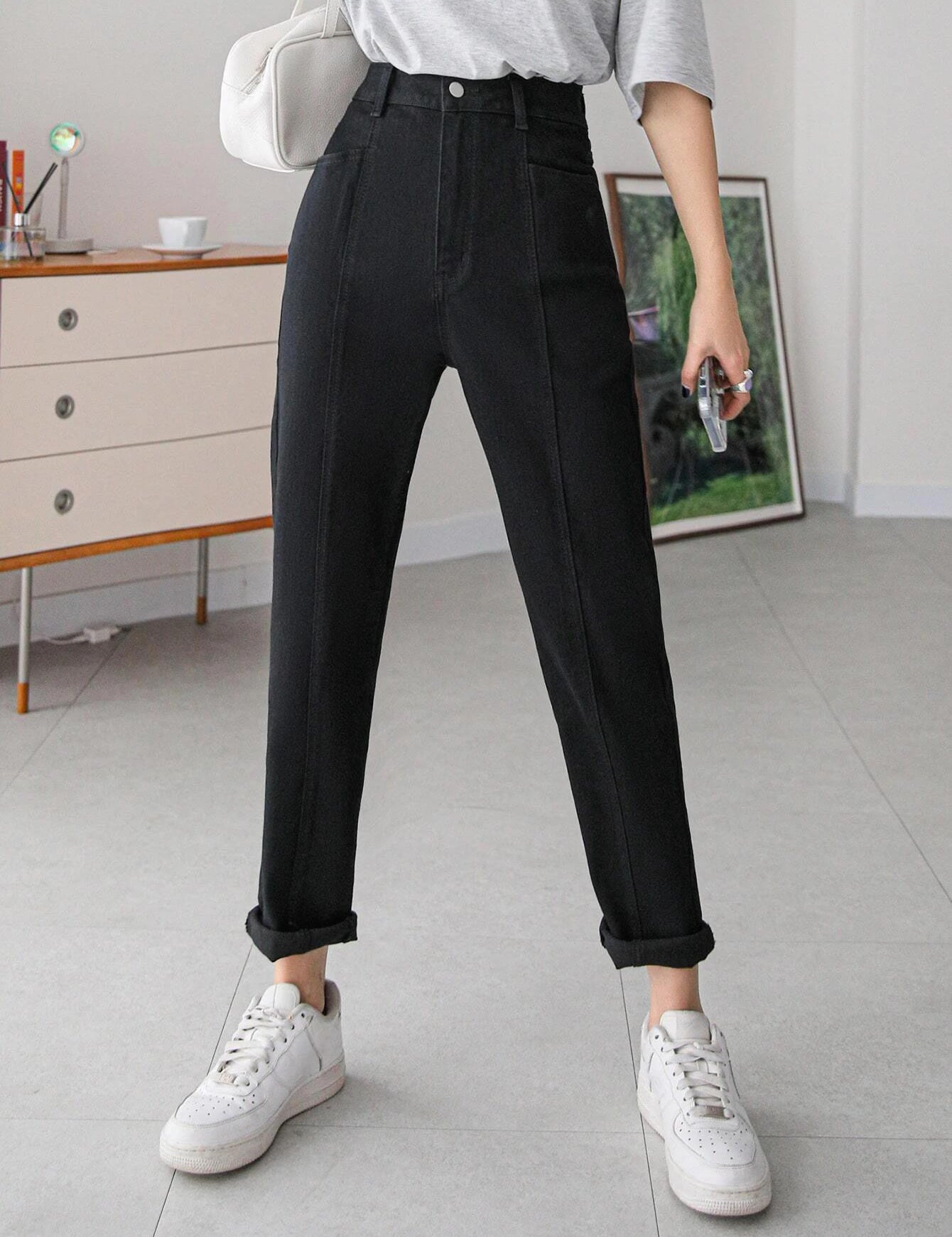 KOTTY Regular Women Black Jeans 