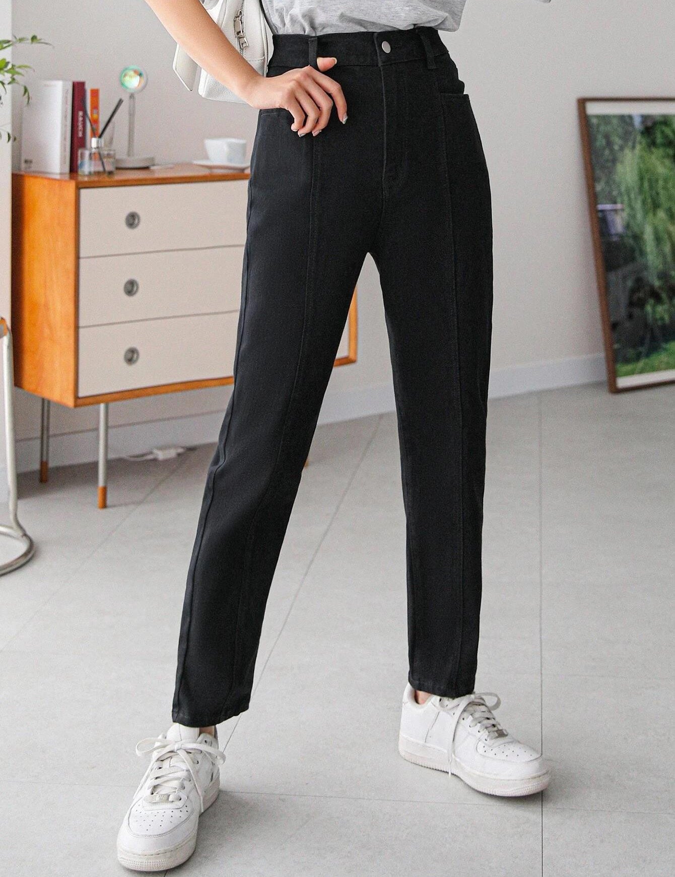 KOTTY Regular Women Black Jeans 