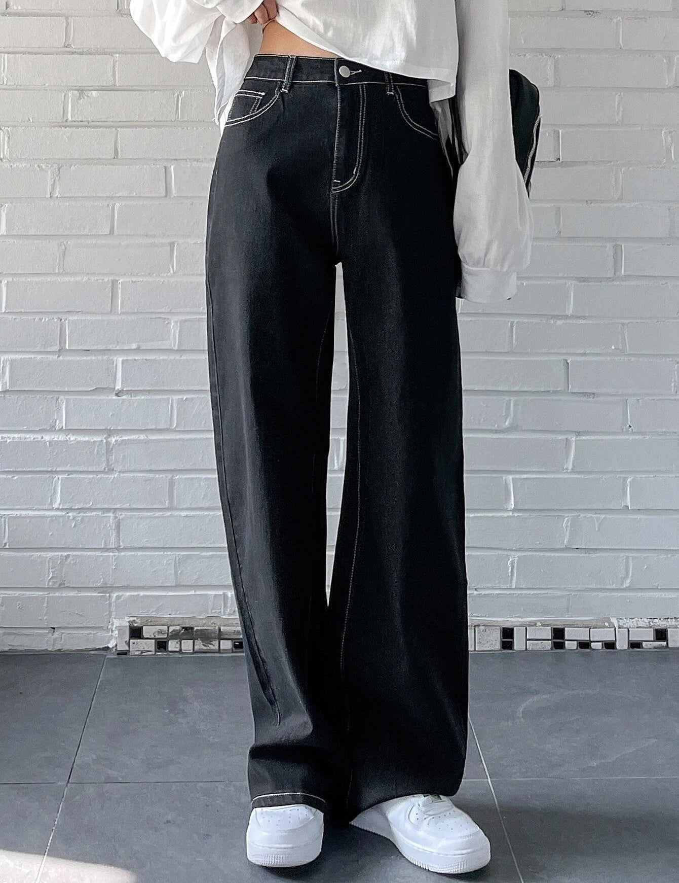 KOTTY Regular Women Black Jeans 