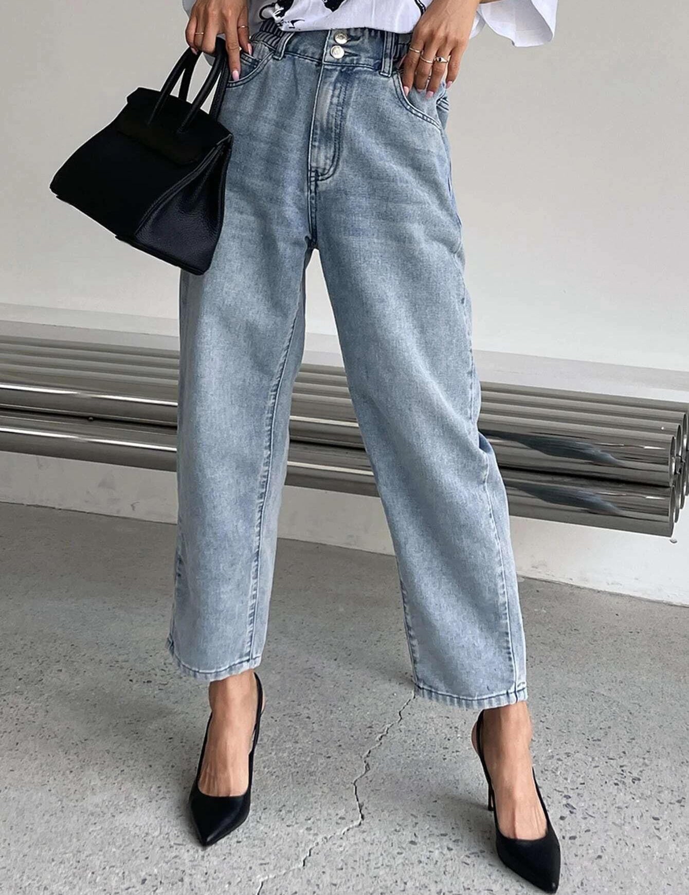 KOTTY Regular Women Light Blue Jeans 