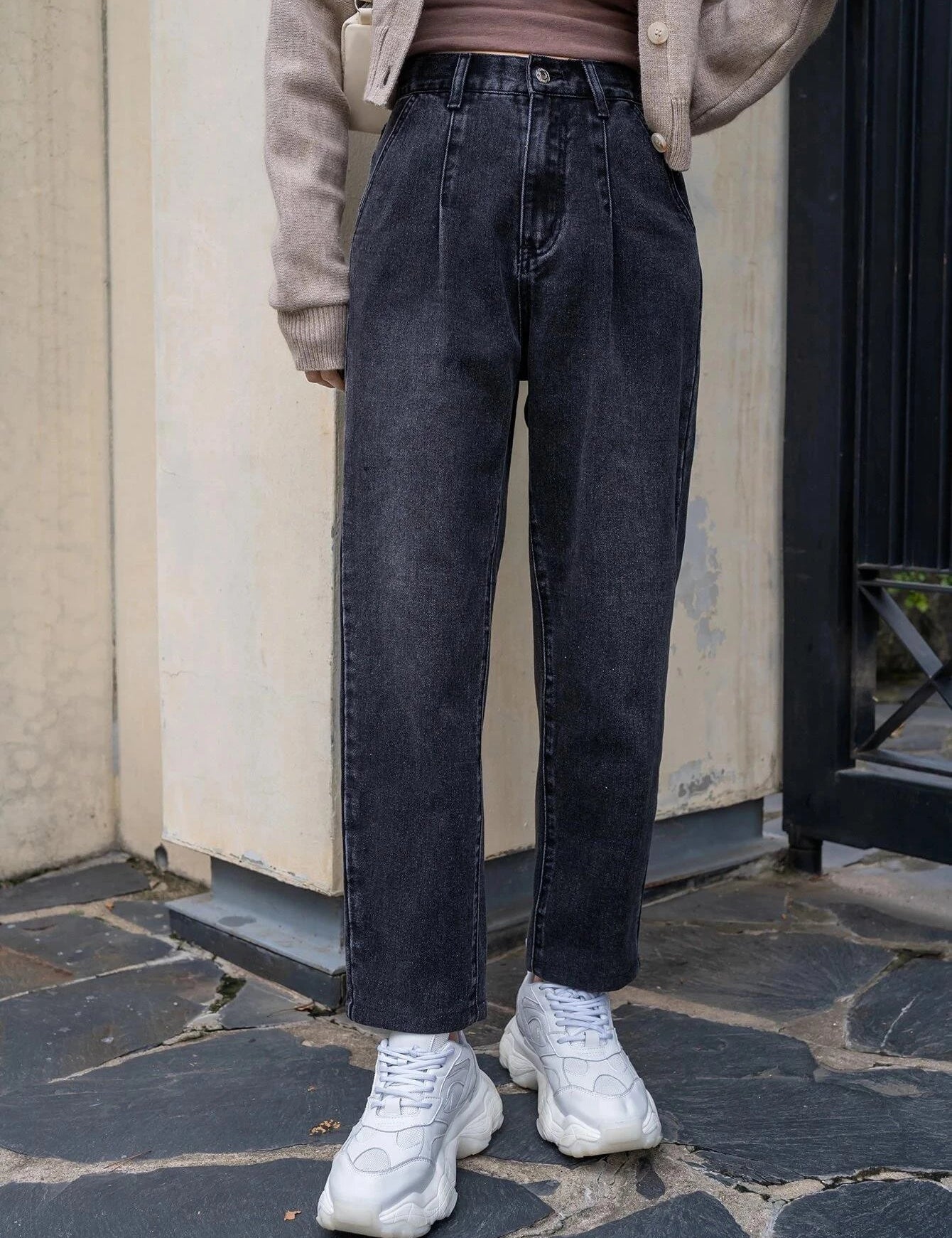 KOTTY Flared Women Black Jeans 