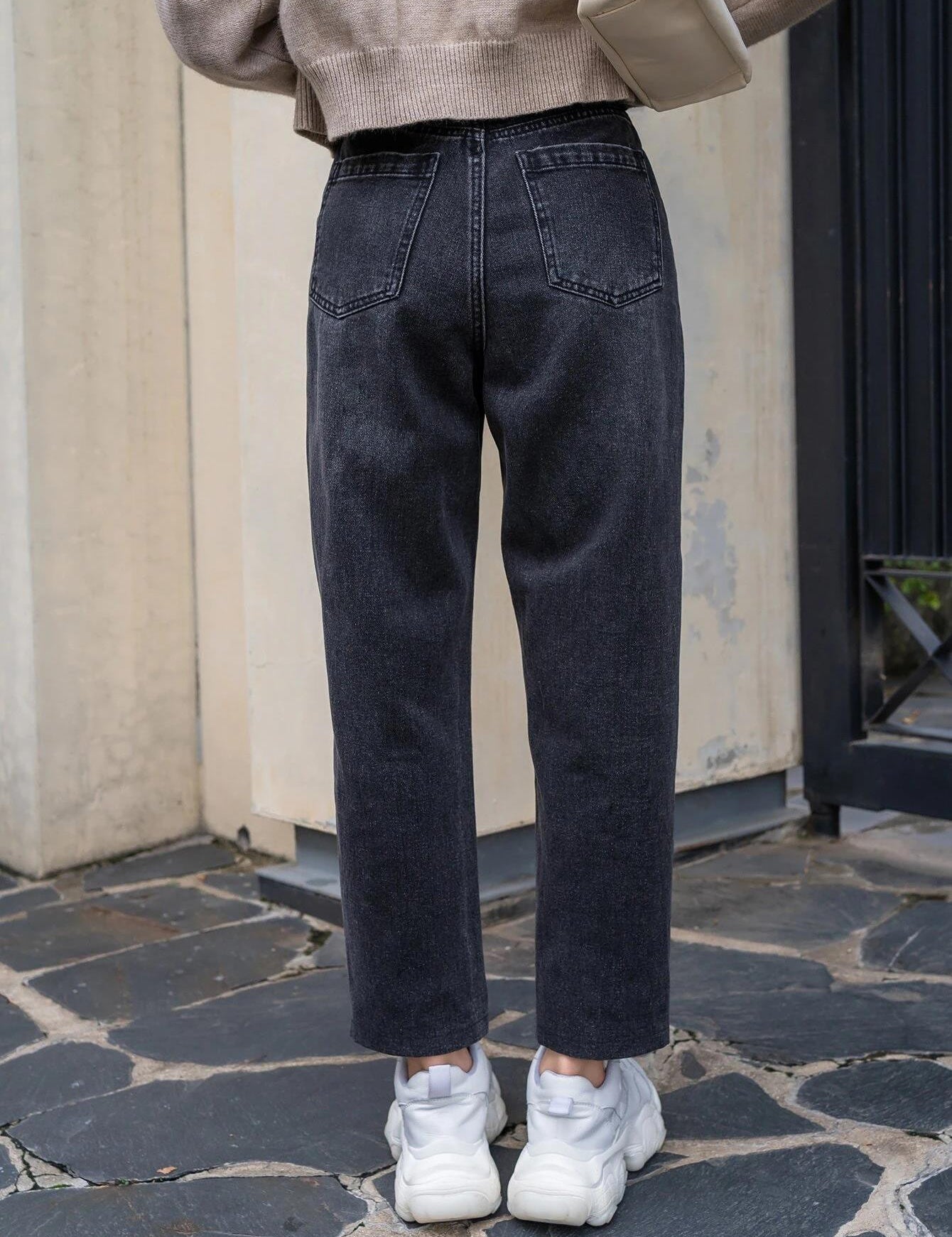 KOTTY Flared Women Black Jeans 