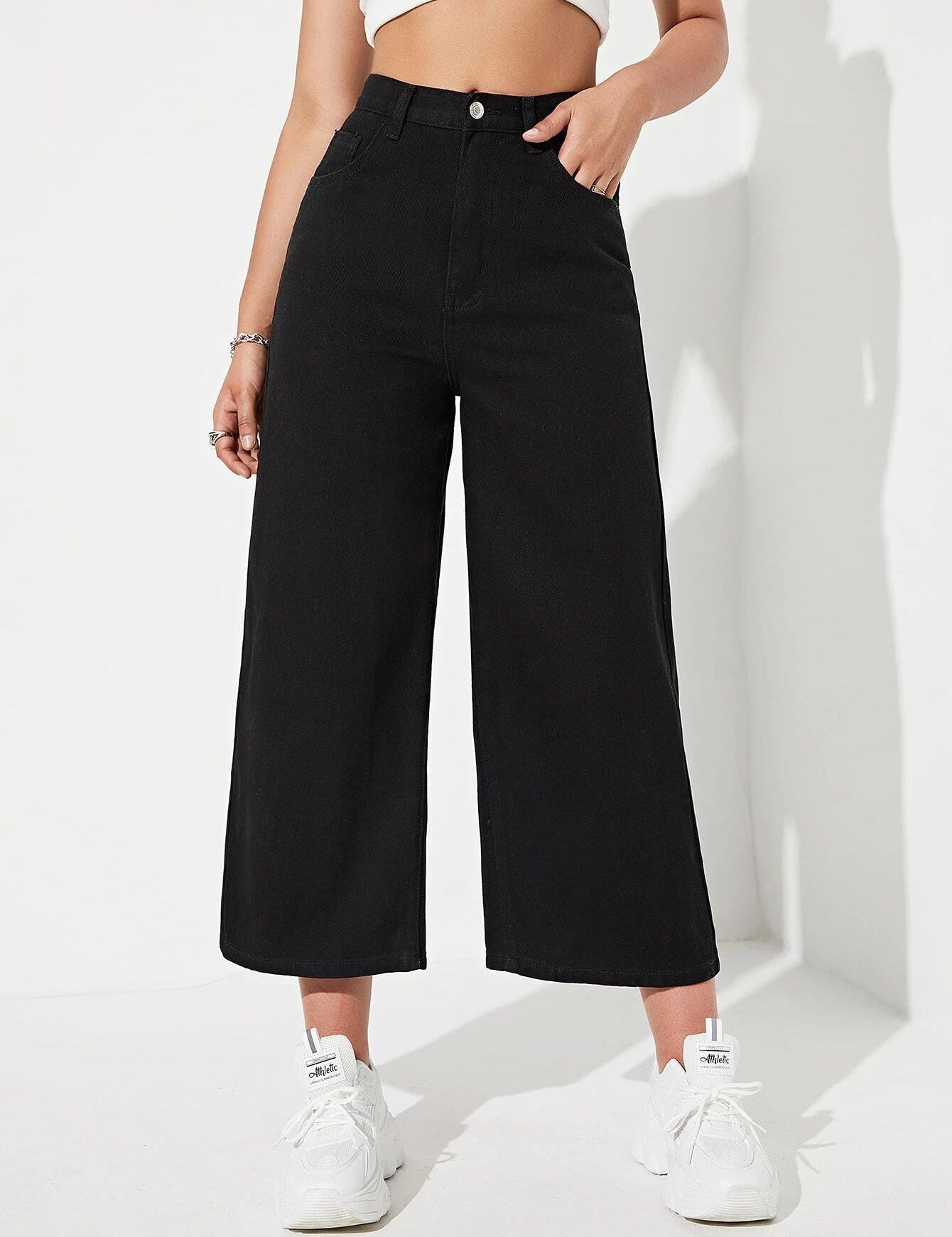 KOTTY Regular Women Black Jeans 