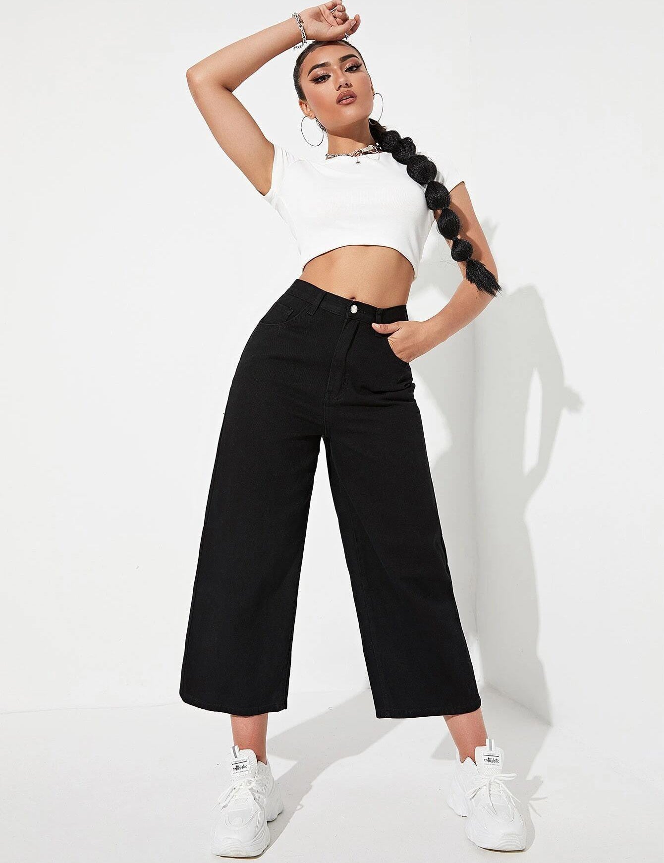 KOTTY Regular Women Black Jeans 