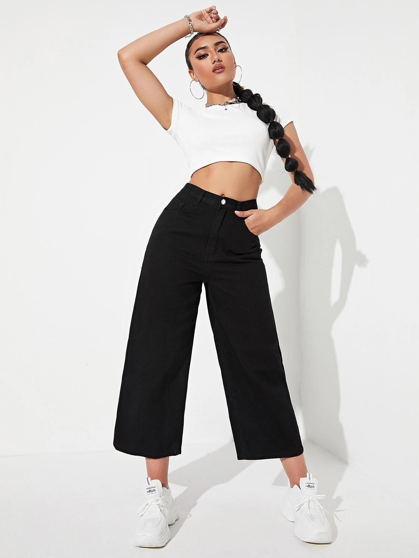 KOTTY Regular Women Black Jeans 
