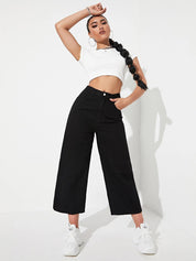 KOTTY Regular Women Black Jeans 