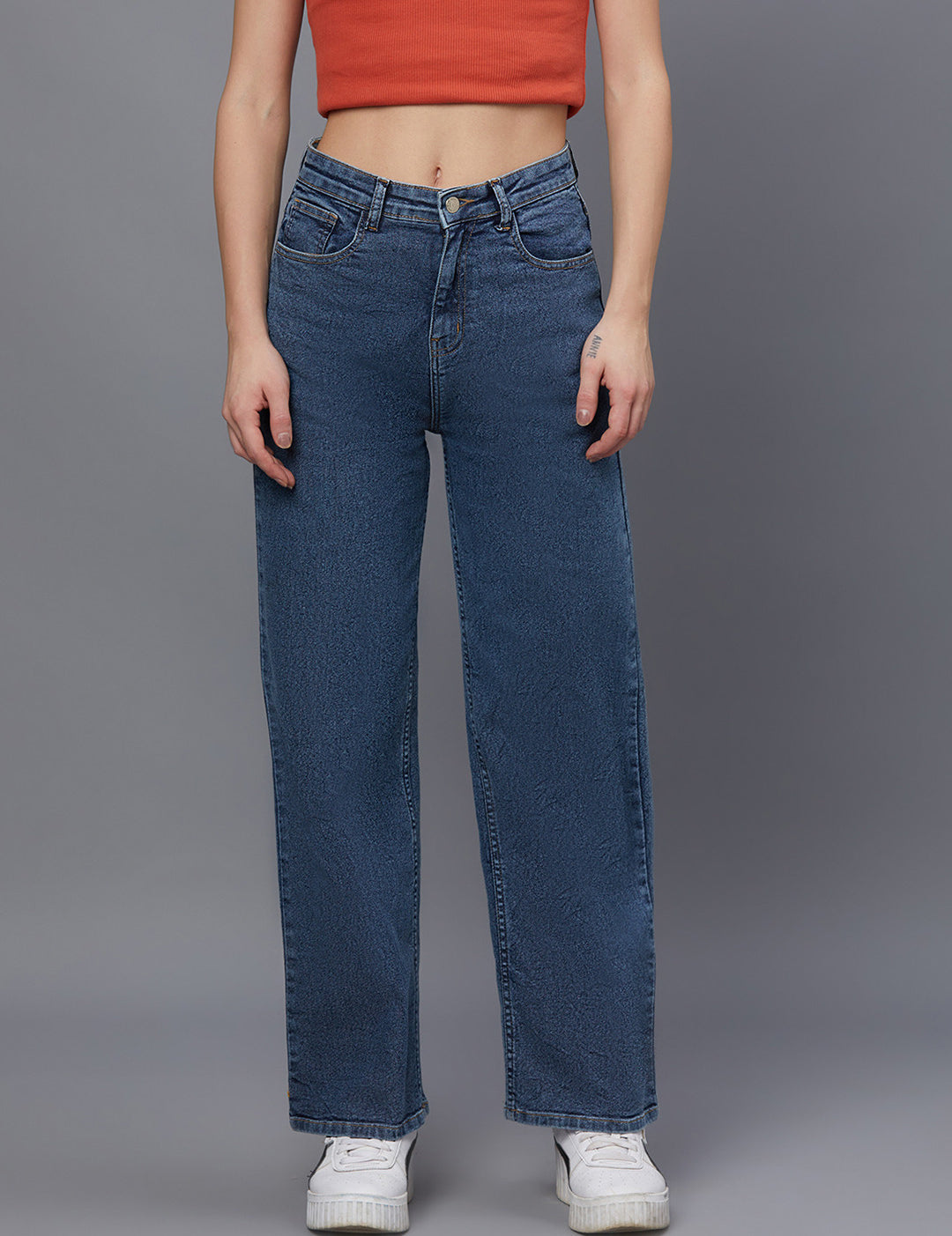 KOTTY Regular Women Blue Jeans 