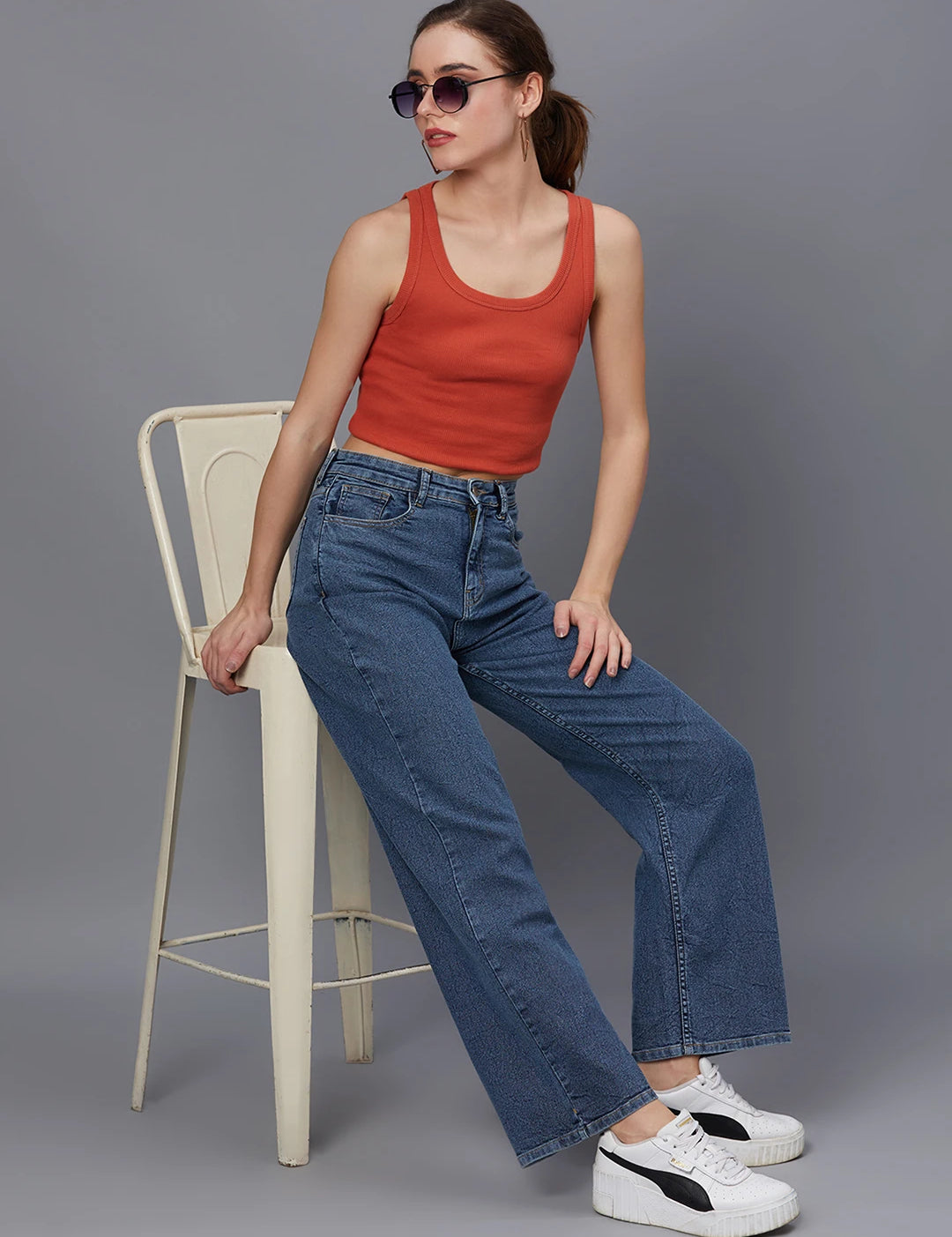 KOTTY Regular Women Blue Jeans 