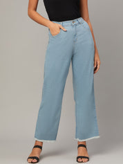 KOTTY Regular Women Light Blue Jeans 