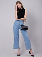 KOTTY Regular Women Light Blue Jeans 
