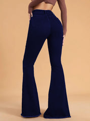 KOTTY Regular Women Dark Blue Jeans 