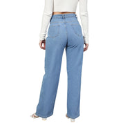 KOTTY Womens High Rise Cotton Lycra Solid Jeans
