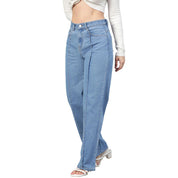 KOTTY Womens High Rise Cotton Lycra Solid Jeans