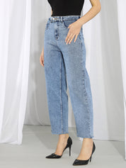 KOTTY Regular Women Light Blue Jeans 