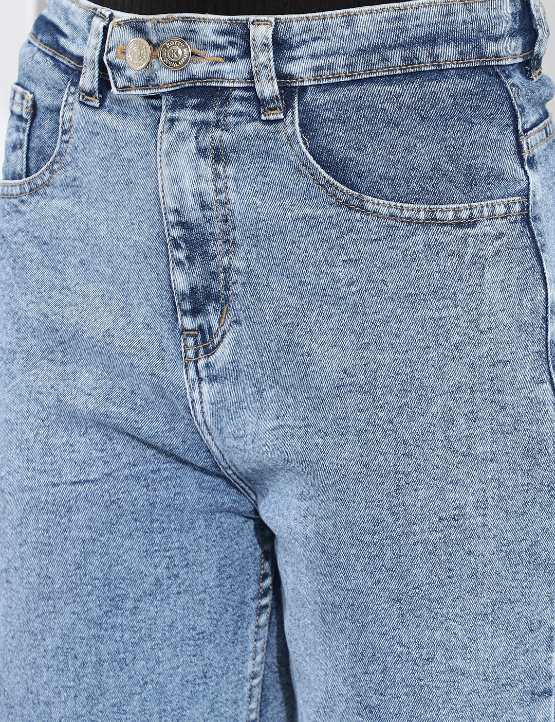 KOTTY Regular Women Light Blue Jeans 