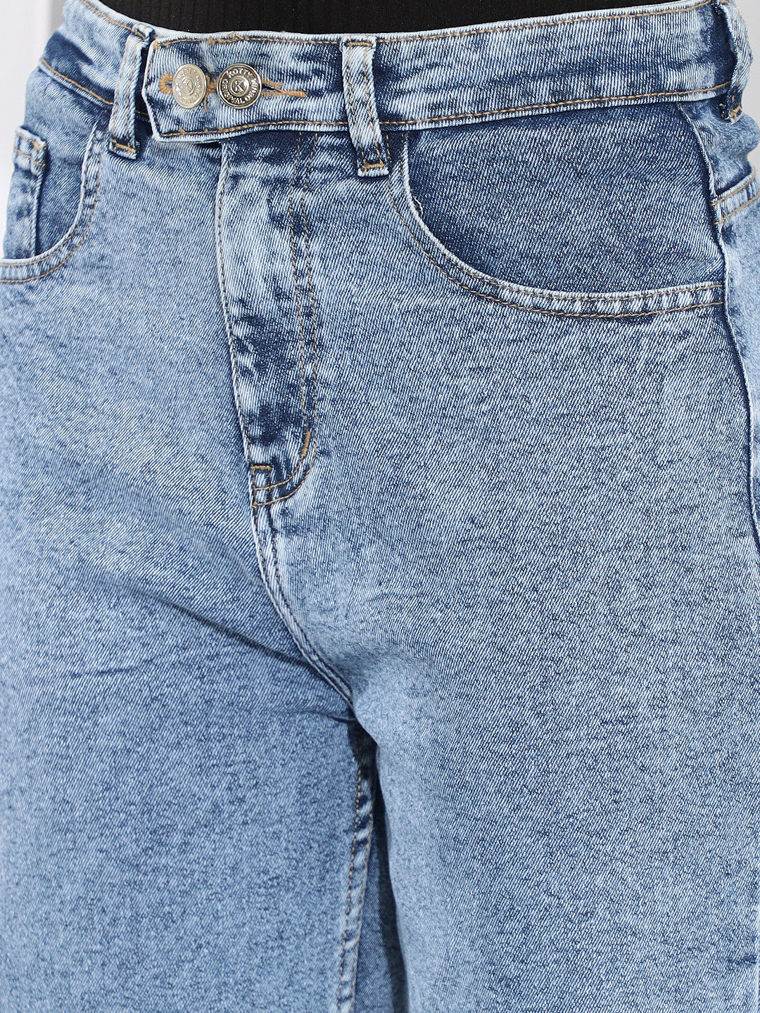 KOTTY Regular Women Light Blue Jeans 