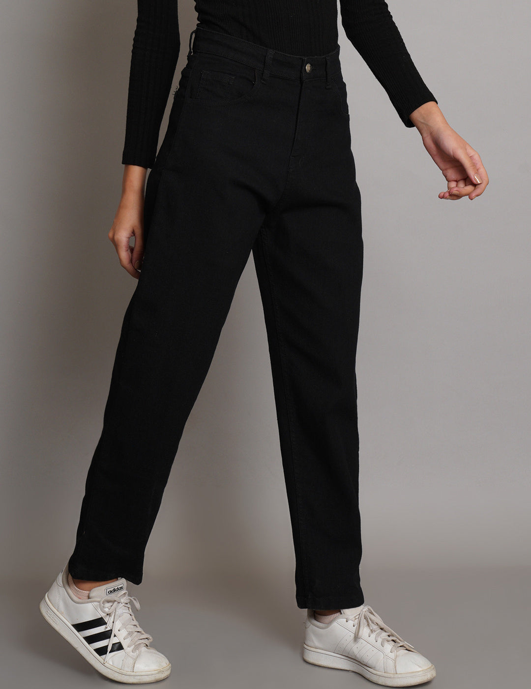 KOTTY Flared Women Black Jeans 