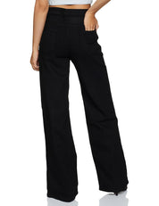 KOTTY Women's Regular Black Jeans