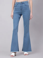 KOTTY Regular Women Light Blue Jeans 