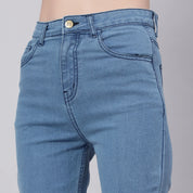KOTTY Regular Women Light Blue Jeans 
