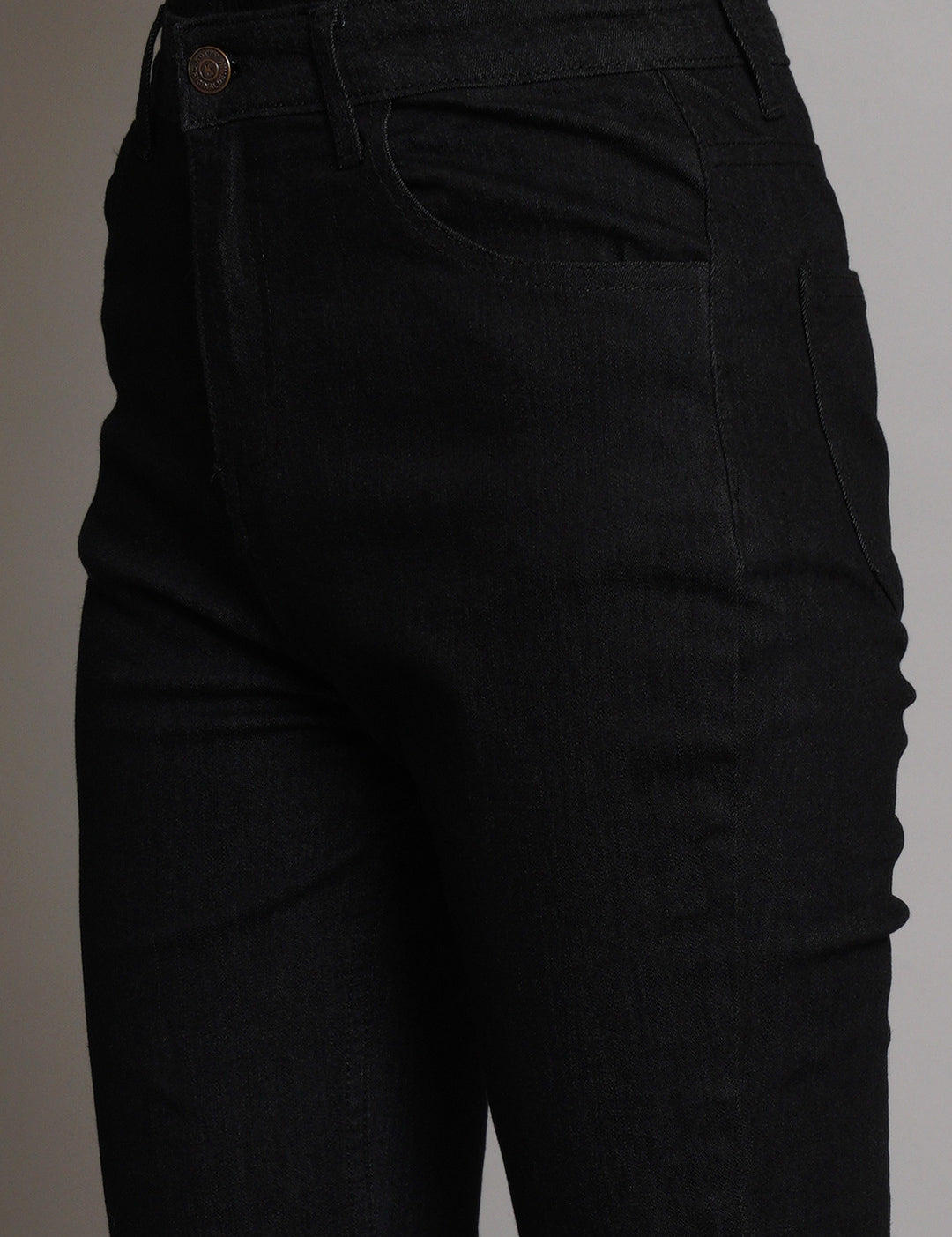 KOTTY Boot-Leg Women Black Jeans 