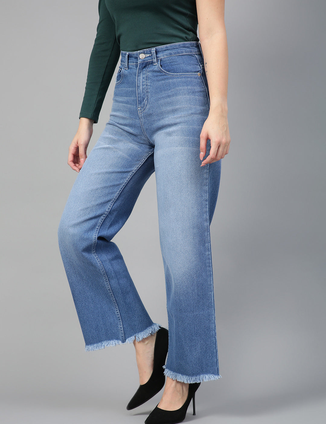 KOTTY Regular Women Blue Jeans 