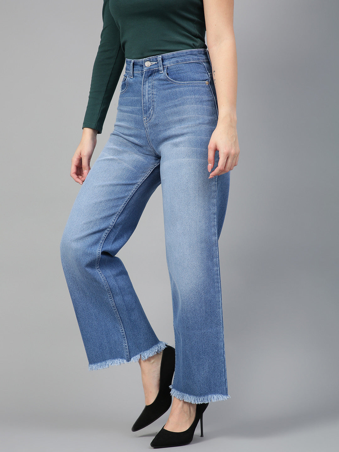 KOTTY Regular Women Blue Jeans 