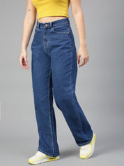 KOTTY Regular Women Dark Blue Jeans 