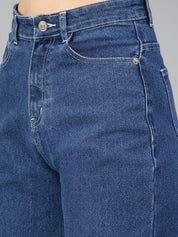 KOTTY Regular Women Dark Blue Jeans 