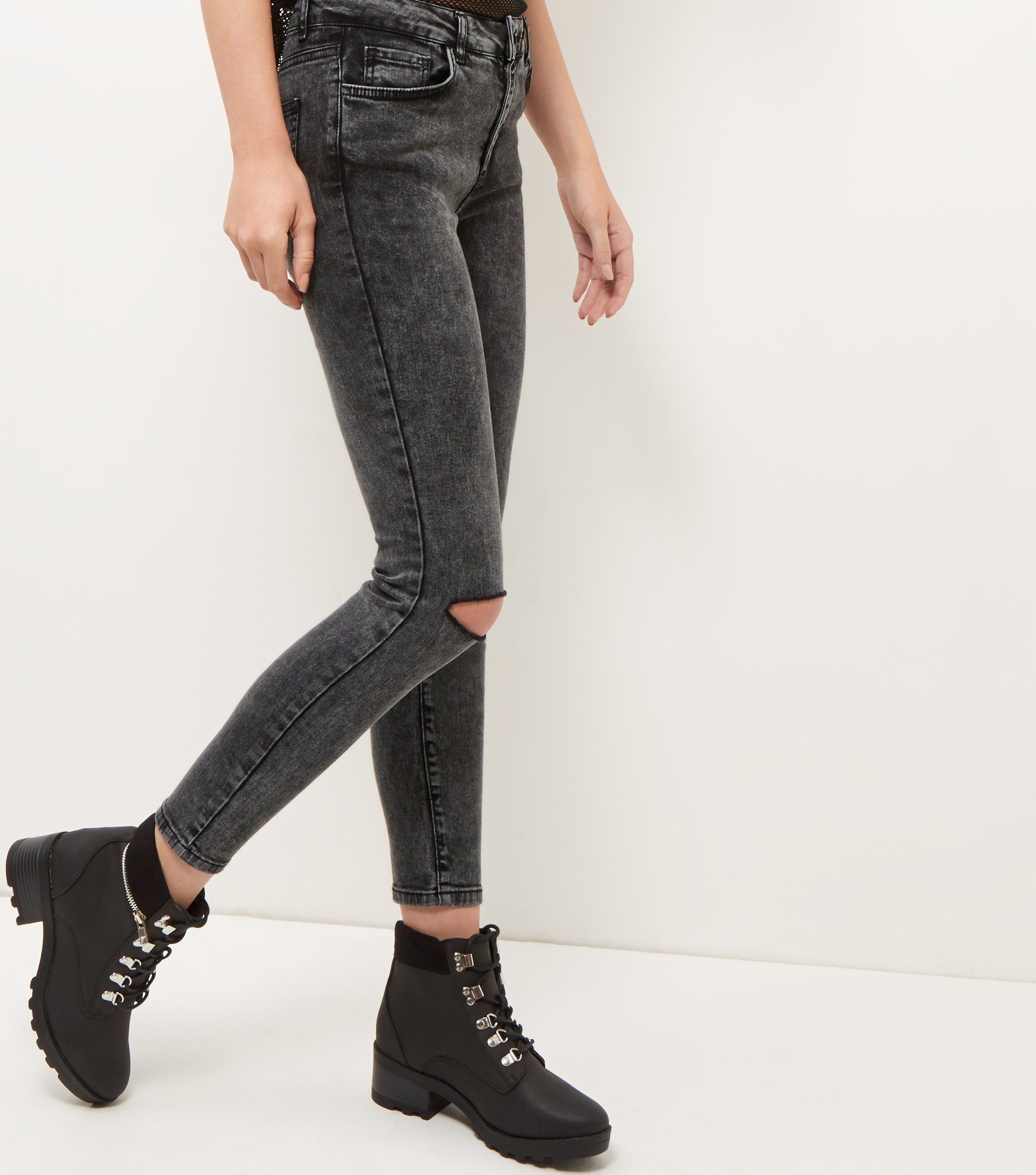 KOTTY Regular Women Black Jeans 
