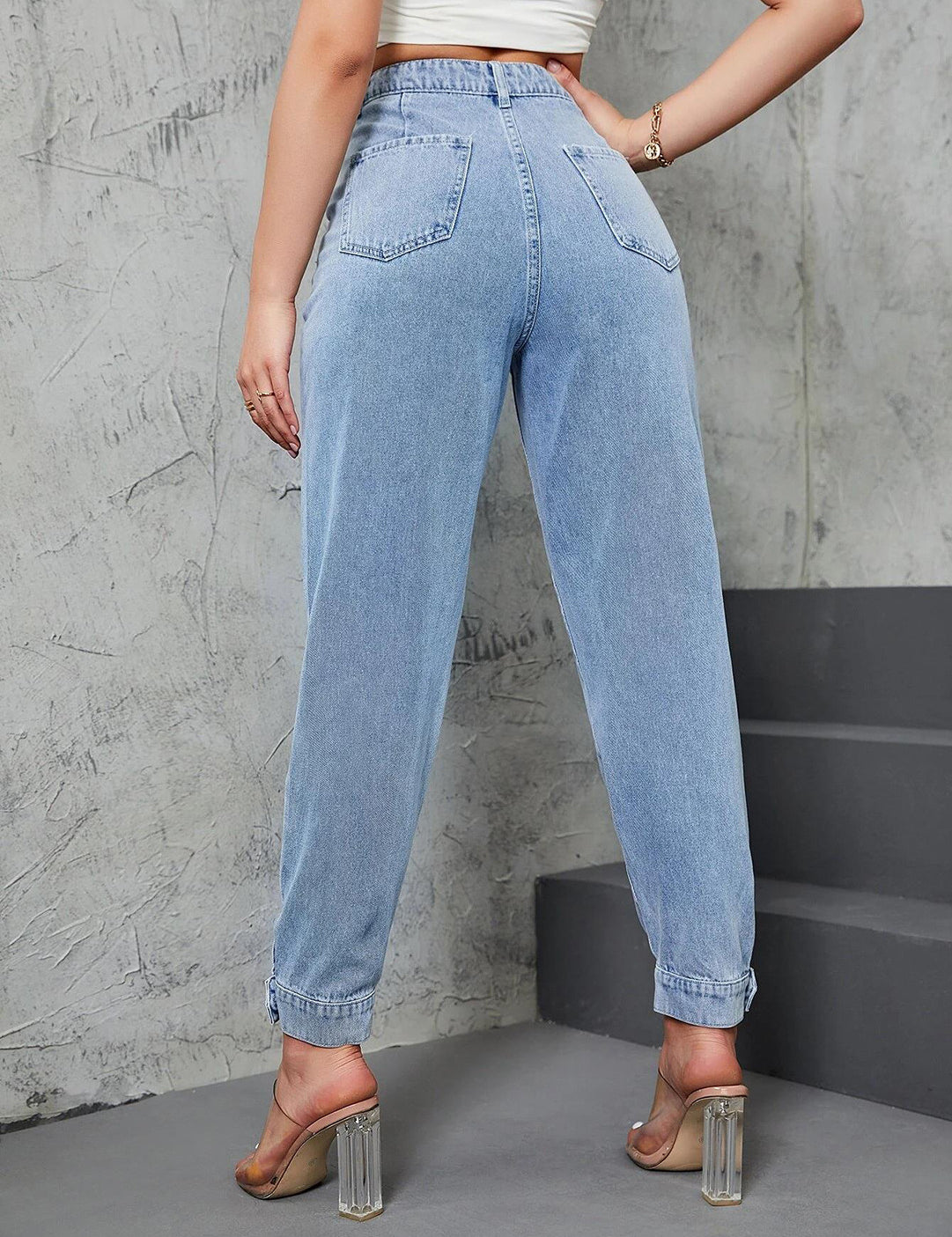 KOTTY Regular Women Light Blue Jeans 
