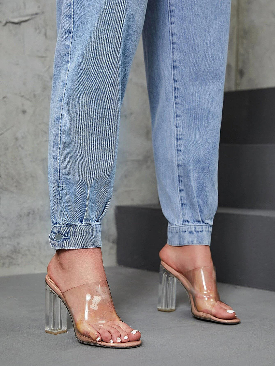 KOTTY Regular Women Light Blue Jeans 