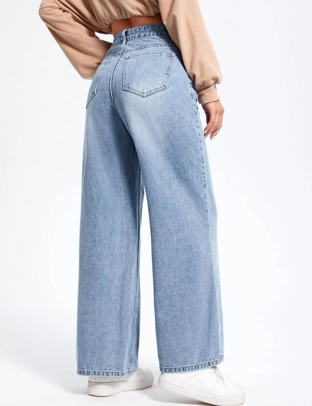 KOTTY Regular Women Light Blue Jeans 