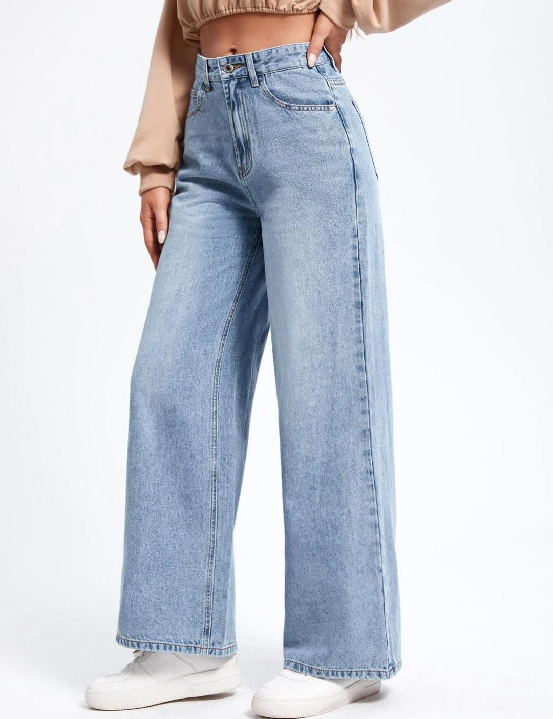 KOTTY Regular Women Light Blue Jeans 