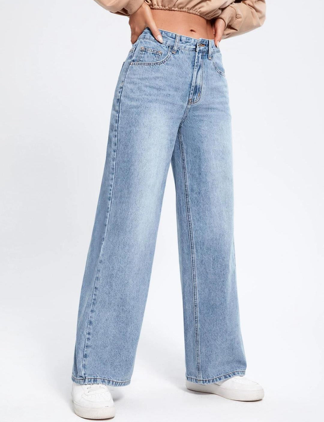 KOTTY Regular Women Light Blue Jeans 