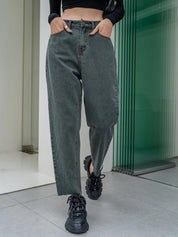 KOTTY Regular Women Dark Grey Jeans 