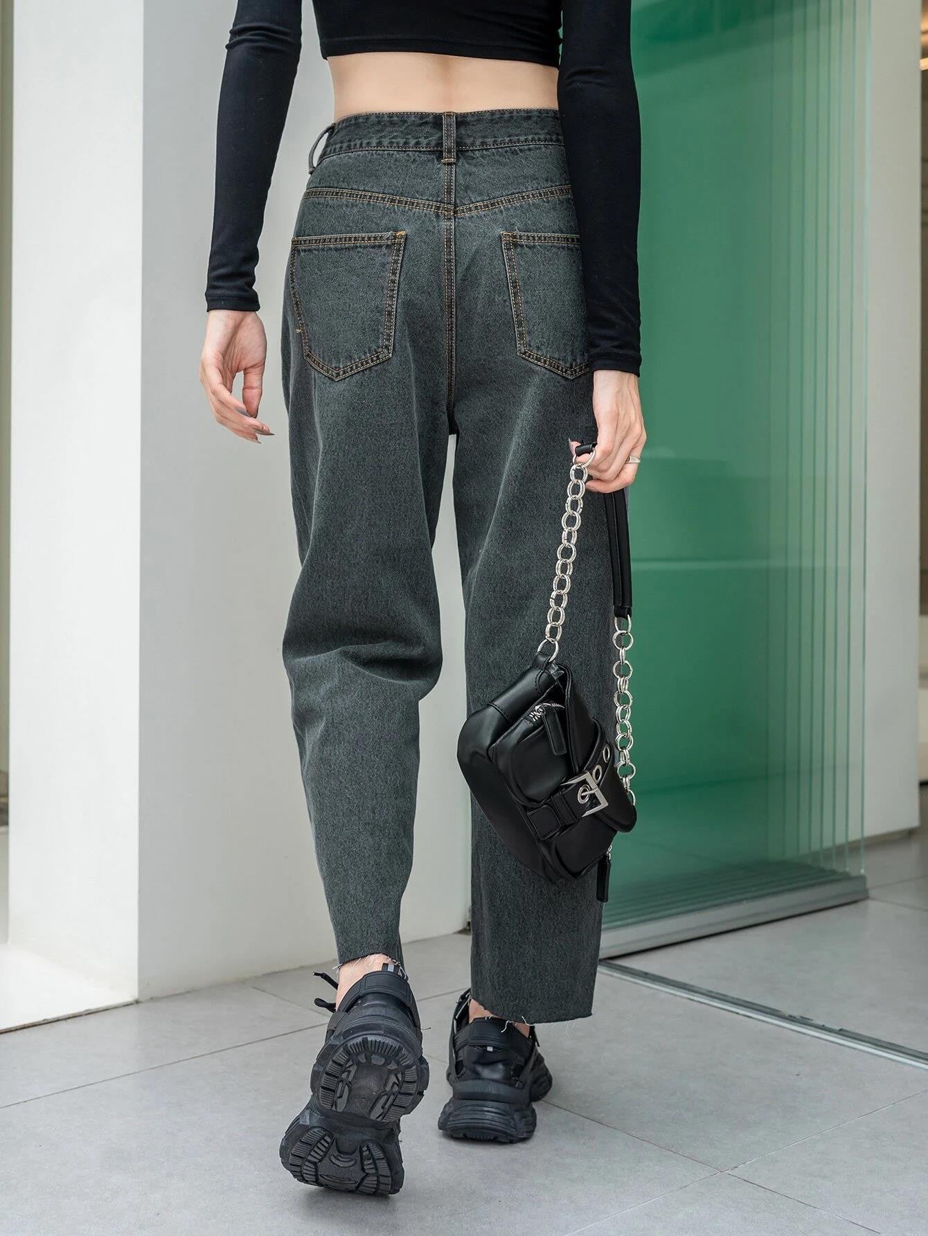 KOTTY Regular Women Dark Grey Jeans 