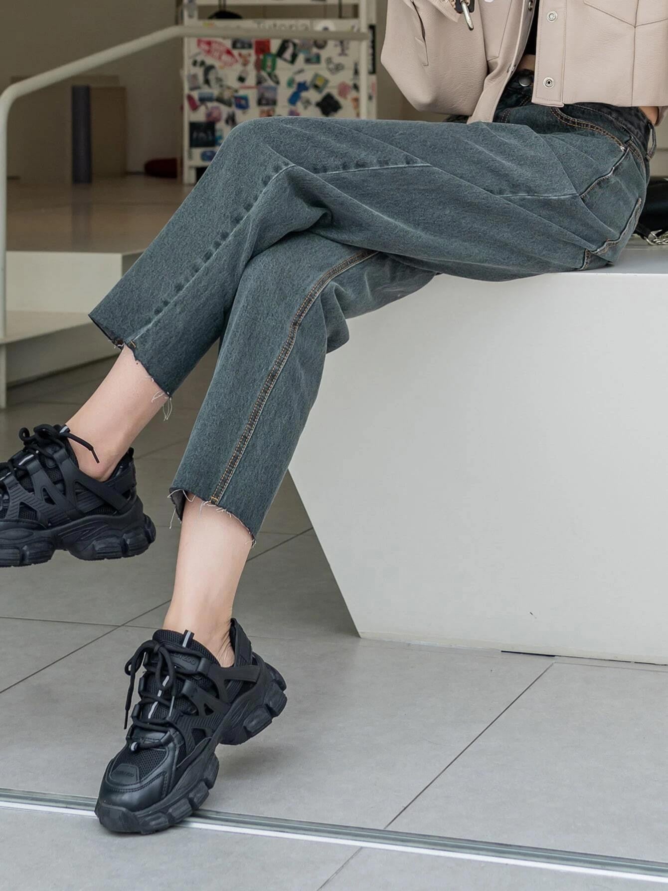 KOTTY Regular Women Dark Grey Jeans 