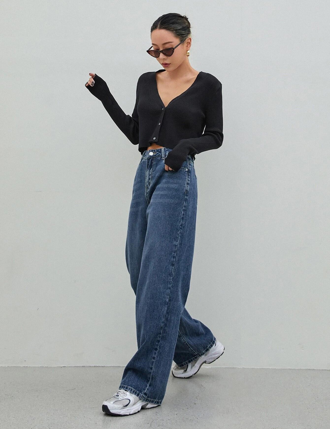 KOTTY Regular Women Dark Blue Jeans 