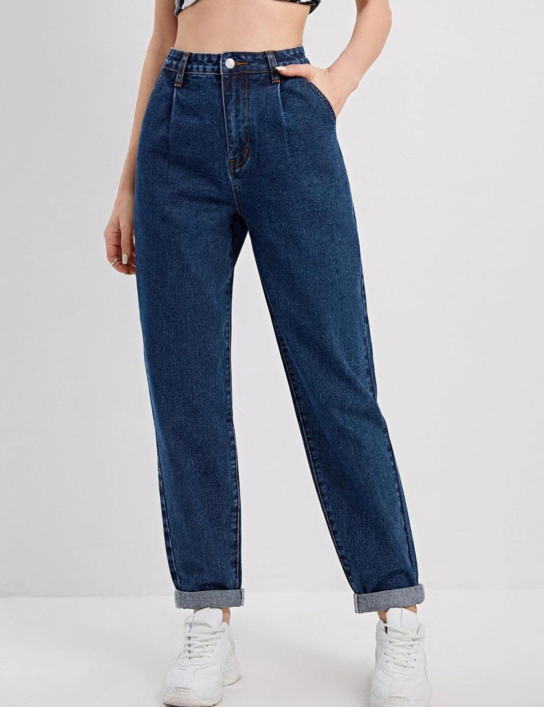 KOTTY Regular Women Dark Blue Jeans 