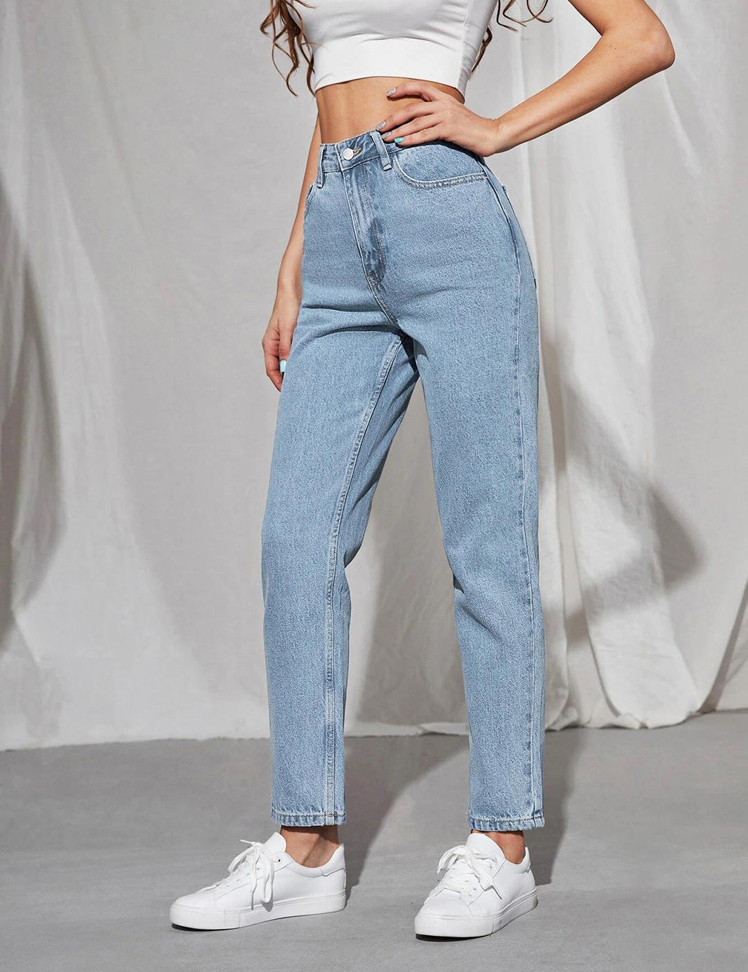 KOTTY Regular Women Light Blue Jeans 